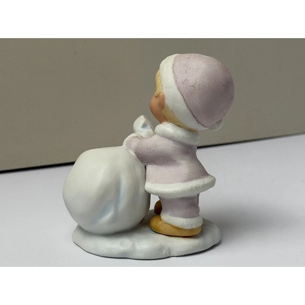 Christmas HOMCO Set of 3 CHILDREN Porcelain Figurines #5613